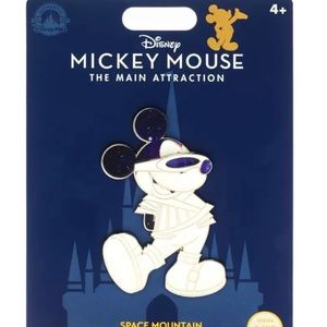 Disney The Main Attraction Micky limited edition pin space mountain